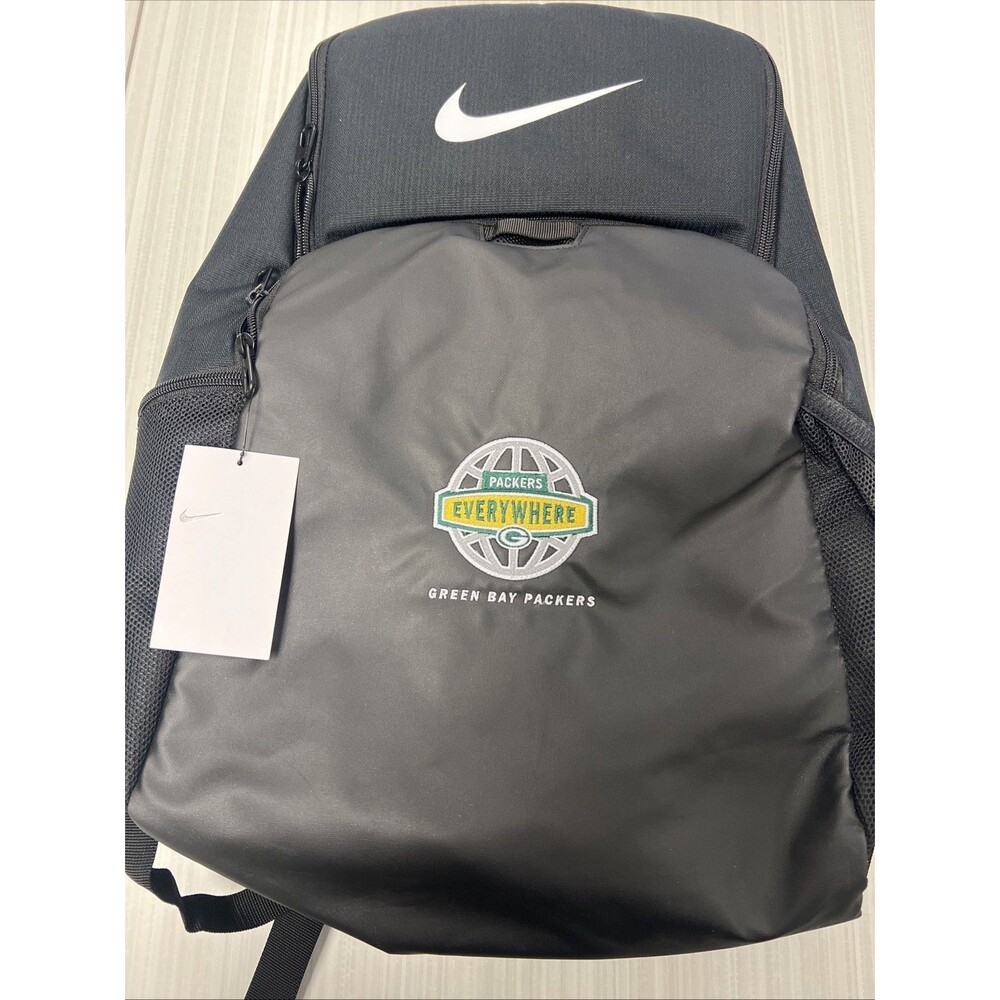 Nike Brasilia 9.5 Training Backpack Black White DM3975-010 Packers Everywhere XL